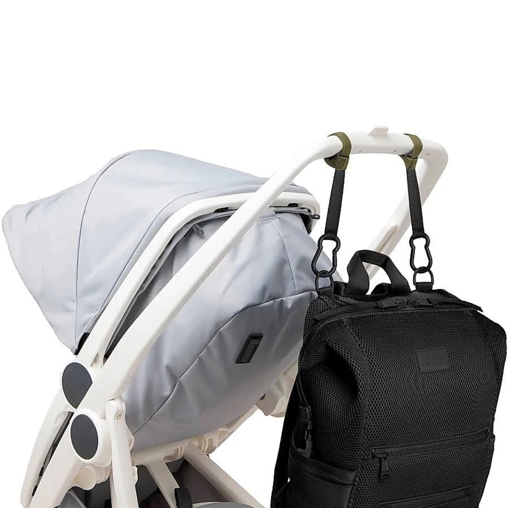 Dagne Dover Large Indi Air Mesh Diaper Backpack- Black - Picture 10 of 11